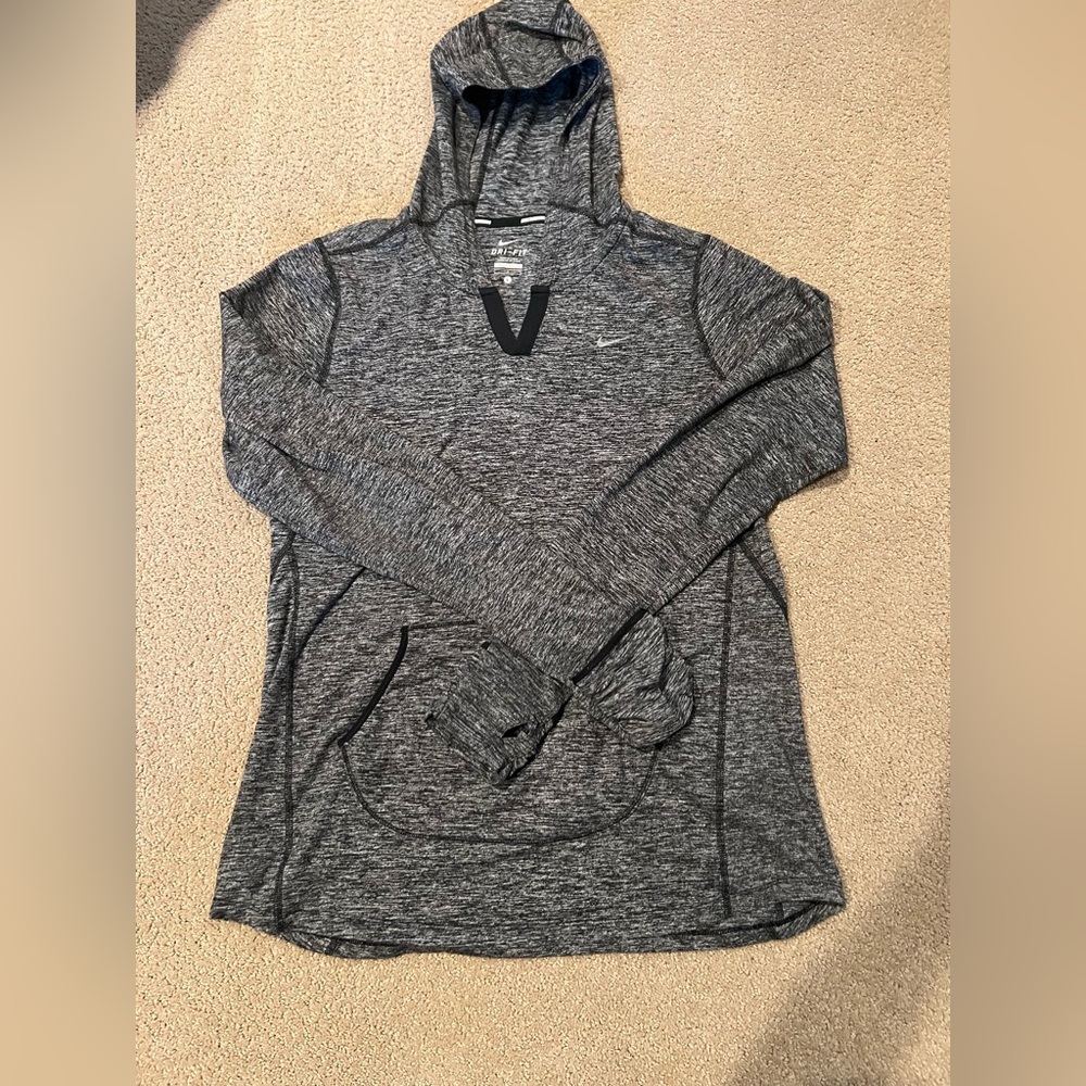 Nike Heathered Gray Hoodie